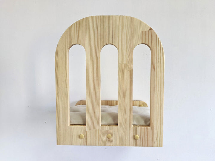 Arch Style Cat Shelf for walls, Modern Cat Furniture PurrPurrbyAnnabella, Cat shelves for playing with cat