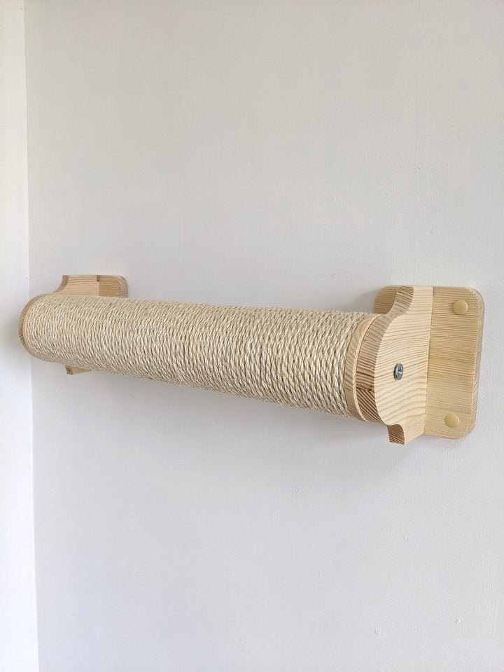 Cat Scratching Post for Playing and Jumping along the wall, Modern cat scratcher, Scratching post, Cat wall post, Katzenbaum