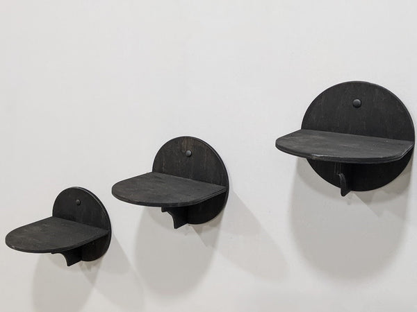 Large Cat Steps for Wall in size L in Black color, Modern Cat Shelves for Wall, Unique Wall Mount Cat Shelves: Indoor and Outdoor