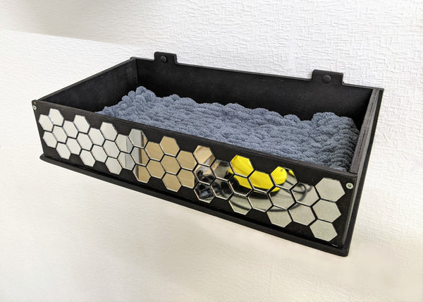 Mirror Cat Beds, Wall mounted cat bed, Cat wall bed, Corner cat bed, Wall cat bed, Hanging cat bed, Cute cat bed, Cat perch, Cat bed cave