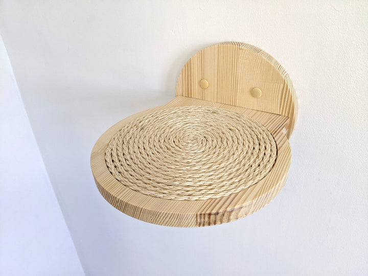 Beautiful Cat Steps for walls with sisal rope, Modern Cat Shelves for wall from Ukraine, 5 color for wood, Cat furniture 2023