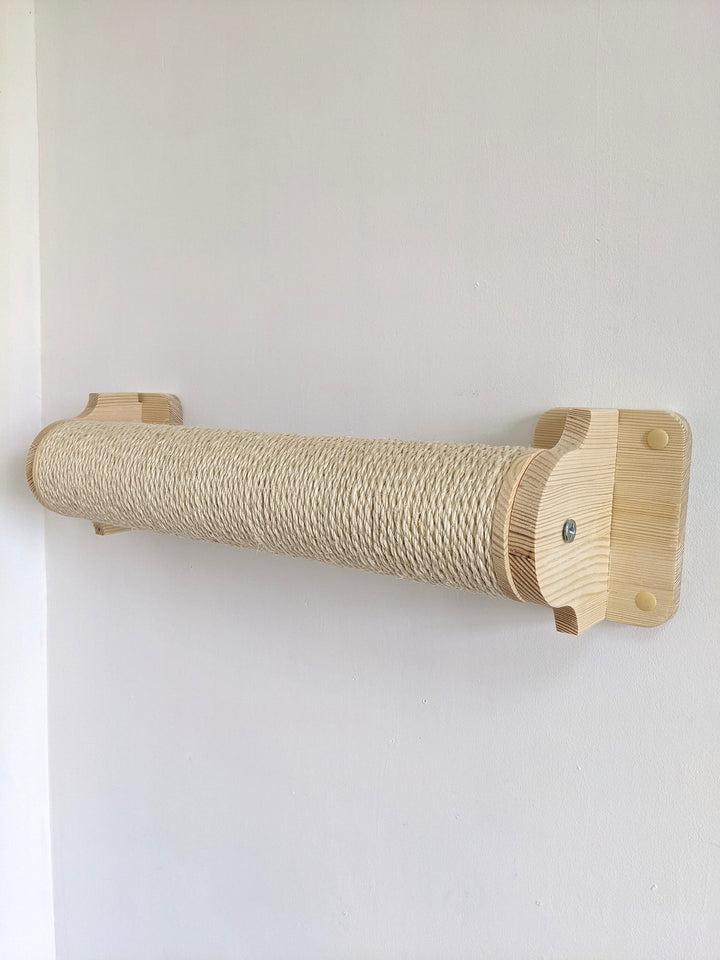 Cat Scratching Post for Playing and Jumping along the wall, Modern cat scratcher, Scratching post, Cat wall post, Katzenbaum